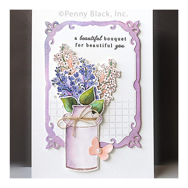 Penny Black Creative Dies - Breathtaking Lilacs