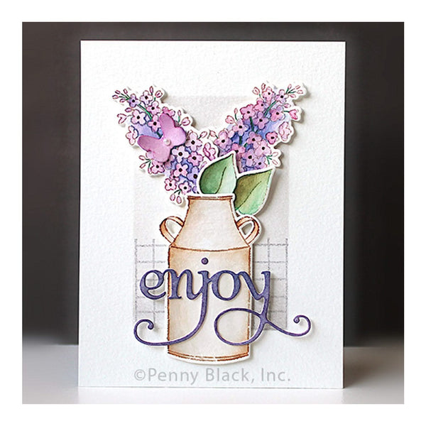 Penny Black Creative Dies - Breathtaking Lilacs