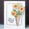 Penny Black Clear Stamps - Flower Scoops