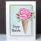 Penny Black Clear Stamps - Flower Scoops