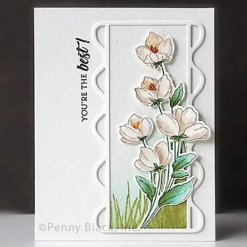 Penny Black Clear Stamps - Garden Trio