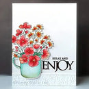 Penny Black Clear Stamps - Good Wishes Bouquet