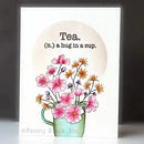 Penny Black Clear Stamps - Good Wishes Bouquet