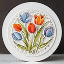 Penny Black Clear Stamps - Tulip Bunch
