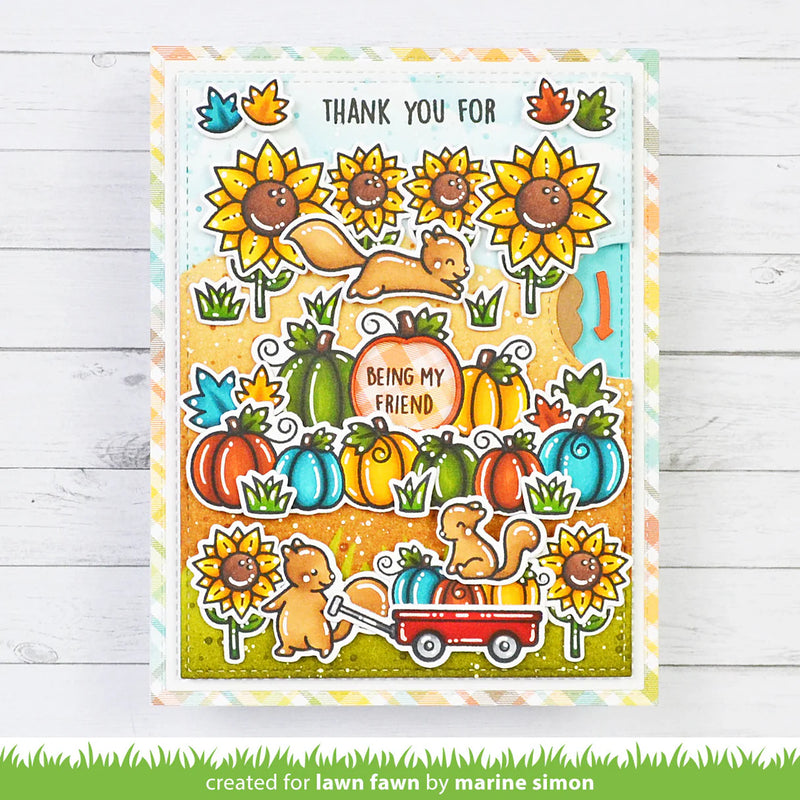 Lawn Fawn Clear Stamp Set - Pick of the Patch Add-On