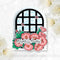 Picket Fence Studios Clear Stamp Set - Hollyhocks in Bloom