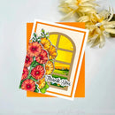 Picket Fence Studios Hollyhocks in Bloom Coordinating Die Set