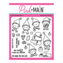 Pink & Main Clear Stamps - Christmas Elves