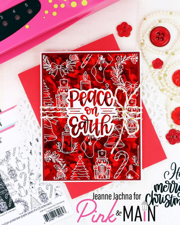 Pink & Main Foilables Cut Ups - Handlettered Holiday Greetings