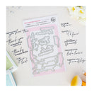 Pinkfresh Studio Sentiments Die Set - Retro Camp Days
