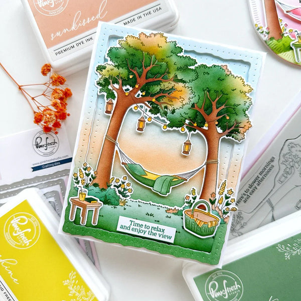 Pinkfresh Studio Cling Stamp - Peaceful Pause