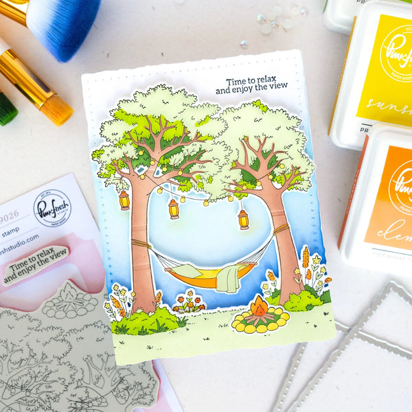 Pinkfresh Studio Die Set - Peaceful Pause