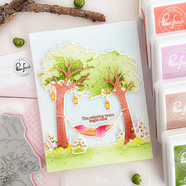 Pinkfresh Studio Stencil Set - Peaceful Pause