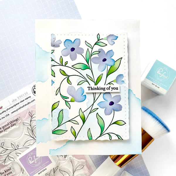 Pinkfresh Studio Stencil Set - Soft Meadow