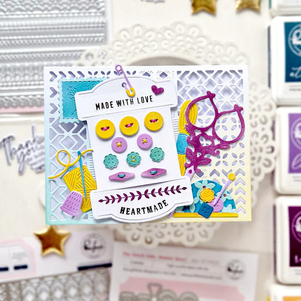 Pinkfresh Studio Stencil Set - The Stitch Edit: Notion Story
