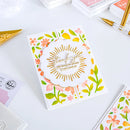 Pinkfresh Studio Stencil Set - Wildflower Notes