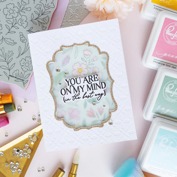 Pinkfresh Studio Cling Stamp - Bloomscape