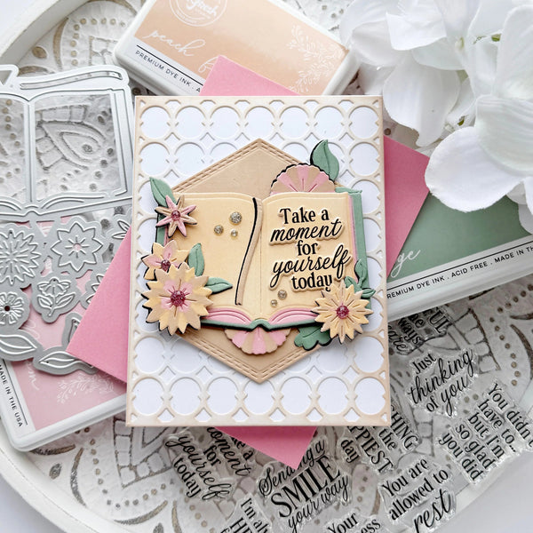 Pinkfresh Studio Coverplate Die - Lattice Glow