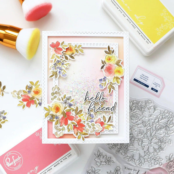 Pinkfresh Studio Die Set - Cozy Blooms