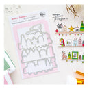 A flat-lay product photo of a die-cutting craft kit called 'Holiday Treasures' by www.winkledho.
