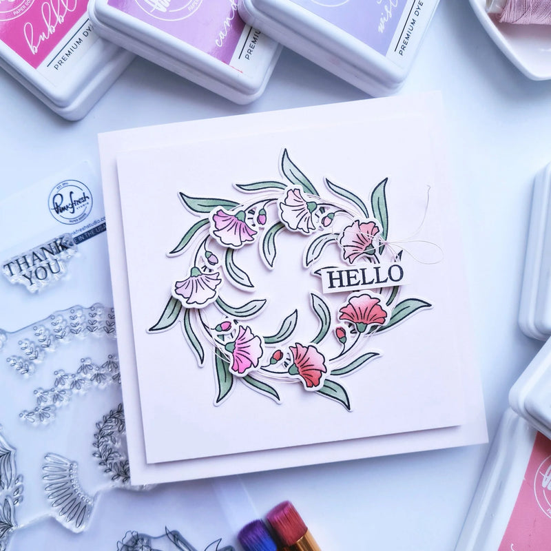Pinkfresh Studio Die Set Floral Kaleidoscope