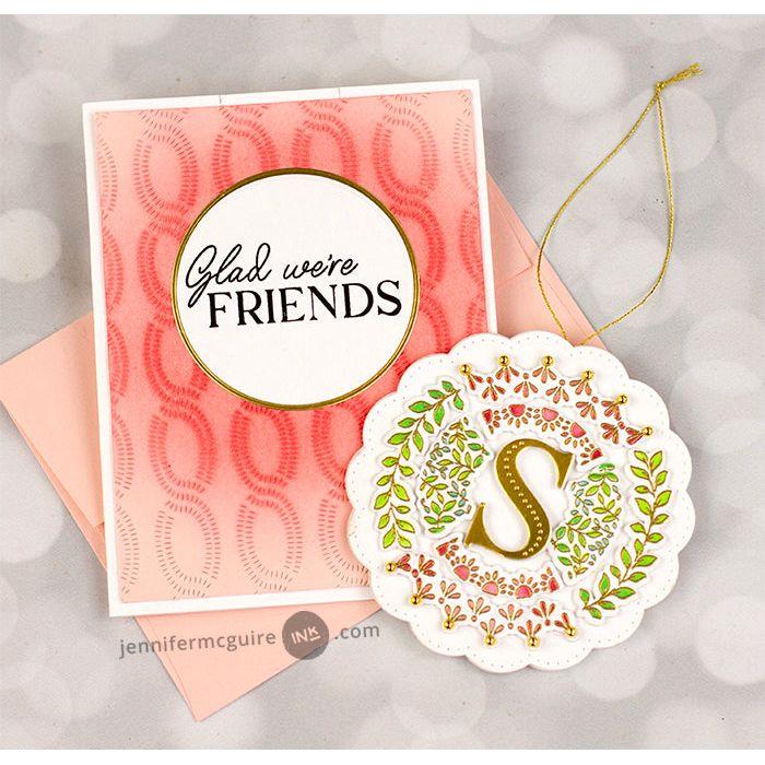 Pinkfresh Studio Die Set Floral Kaleidoscope