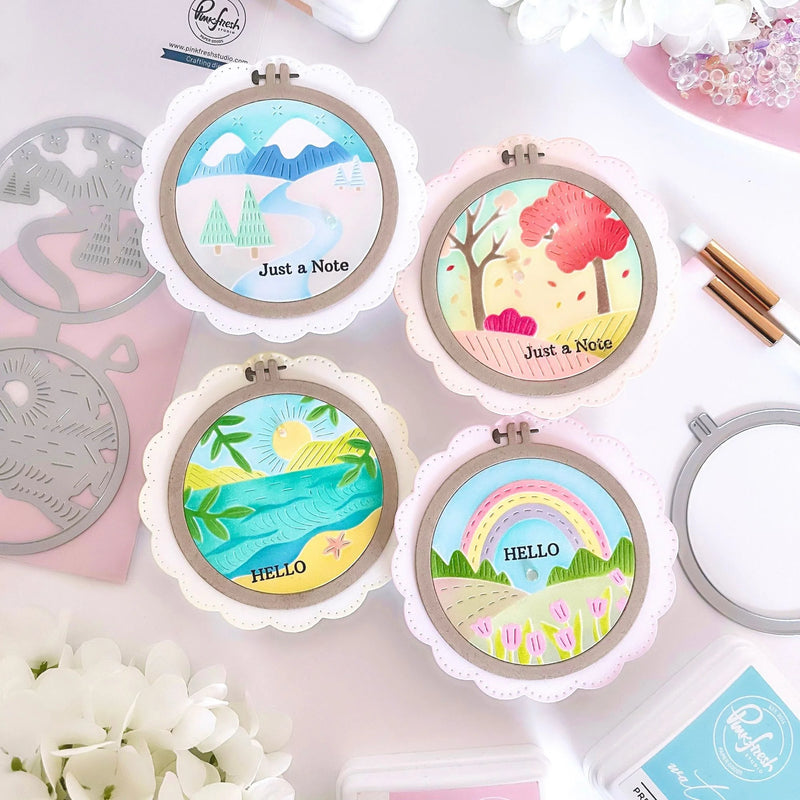 Pinkfresh Studio Die Set Four Seasons