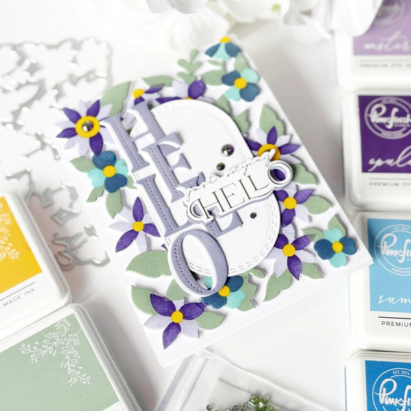 Pinkfresh Studio Layering Stencils - Bloom Burst