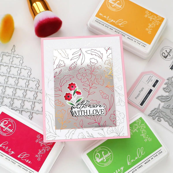 Pinkfresh Studio Press Plate - Bloomscape