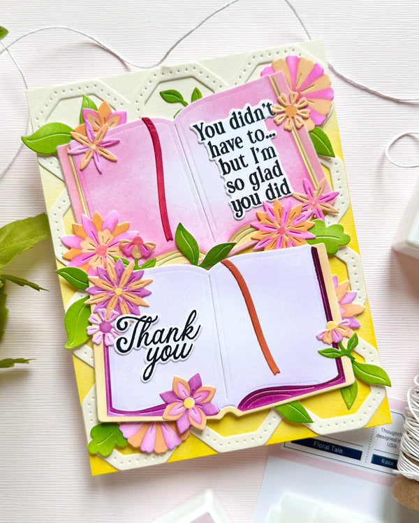 Pinkfresh Studio Stencil Set - Floral Tale