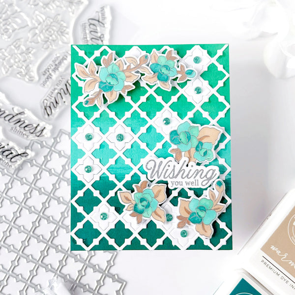 Pinkfresh Studio Stencil Set - Petal Poise