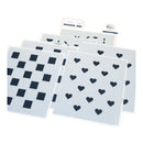 Pinkfresh Studio Stencil Set - Refined Grid Builder