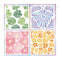 Poppy Craft Stencil Kit #84 - Funky Flowers