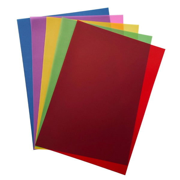 Poppy Crafts A4 Vellum Paper 10 Pack - Brights