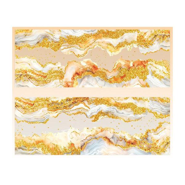 Poppy Crafts Auroral Prism Sticker Roll - Golden Valley
