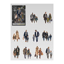 Poppy Crafts City Walk Sticker Pack - Family Stroll