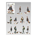 Poppy Crafts City Walk Sticker Pack - Puppy Walks