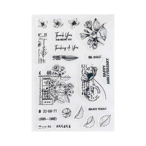 Poppy Crafts Clear Stamps #582 - Thank You For Being You