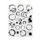Poppy Crafts Clear Stamps #591 - Coffee Circles