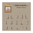 Poppy Crafts Collage Language Sticker Pack - Time Corner