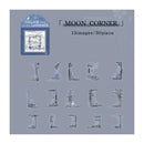 Poppy Crafts Collage Language Sticker Pack - Moon Corner