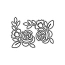 Poppy Crafts Cutting Dies #1069 - Elegant Bloom Edge #2
