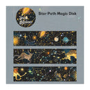 Poppy Crafts Dark Shadow Sticker Roll - Star Path Magic