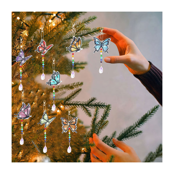 Poppy Crafts Diamond Art Hanging Ornaments