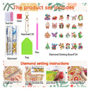 Poppy Crafts Diamond Art Key Chain Kit