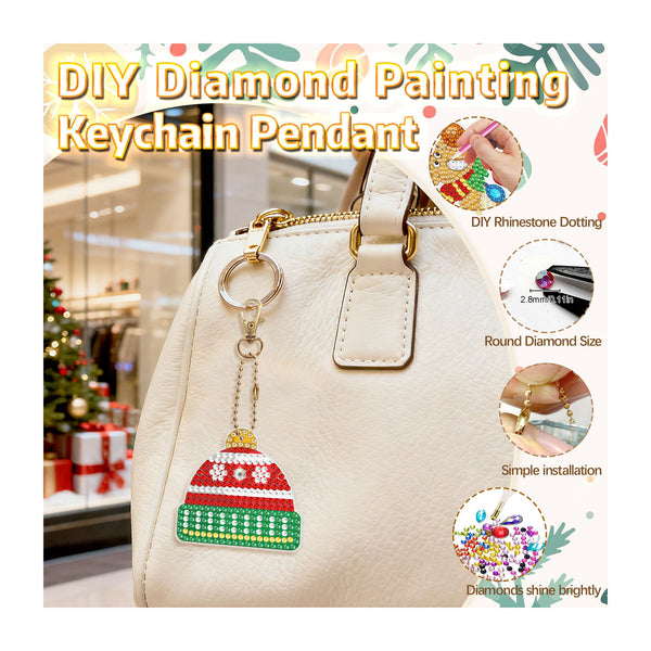 Poppy Crafts Diamond Art Key Chain Kit