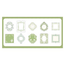 Poppy Crafts Embossed Scrap Paper Pack - Green Light Forest