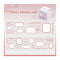 Poppy Crafts Label Corridor Sticker Roll - Cherry Blossom Code