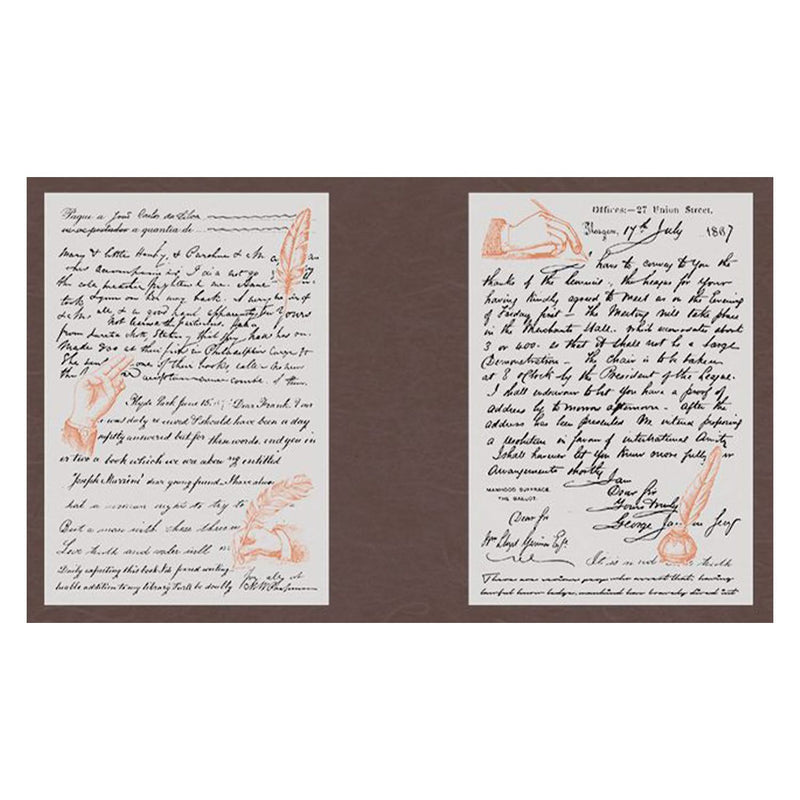 Poppy Crafts Notes On Time Rub-Ons - Note-Taking