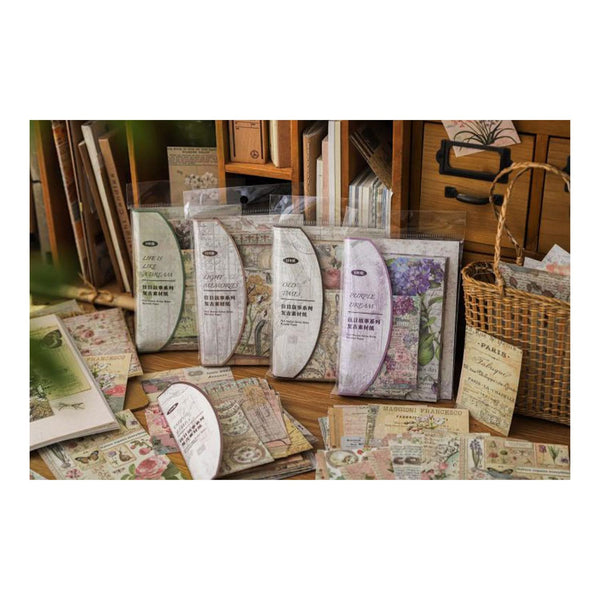 Poppy Crafts Past Stories Scrap Paper Pack - Life is Like a Dream